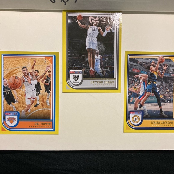 NBA Hoops 2022 Limited Edition GOLD SQUARE SERIES (8) Set various players - Picture 2 of 3